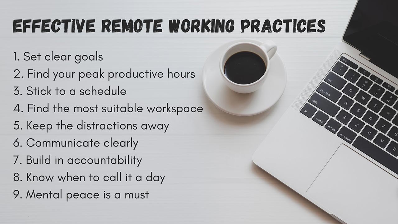 Effective Remote Working