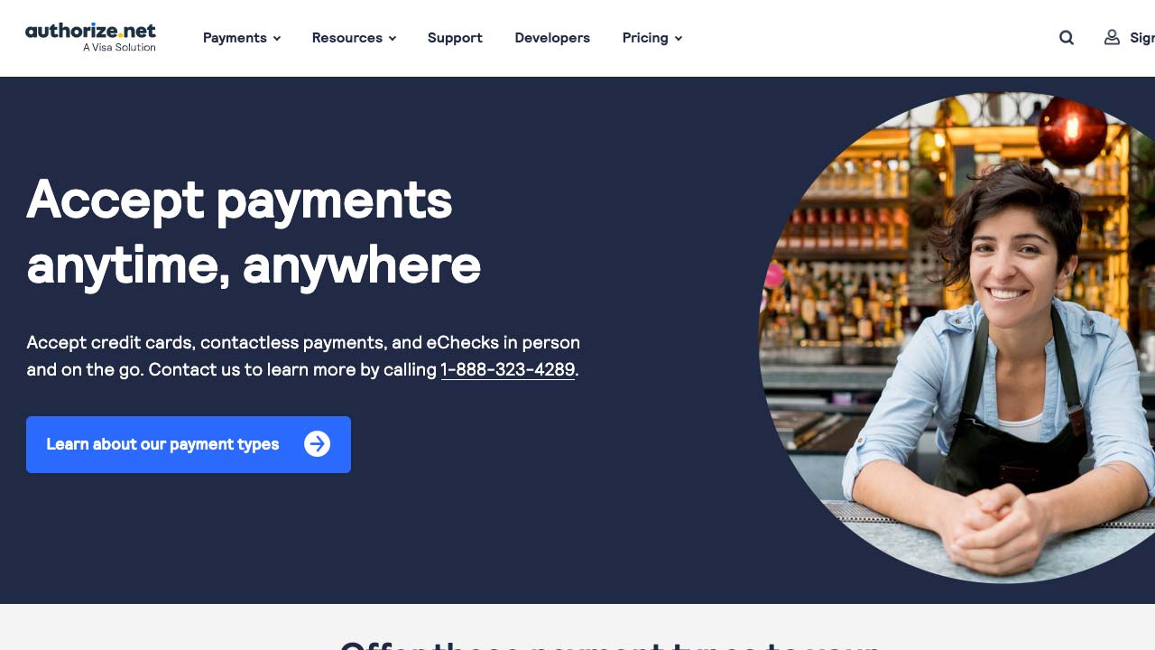 Authorize.Net Payment Gateway